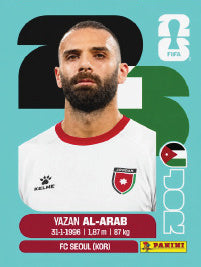 Yazan Al-Arab Jordania (JOR5) - Sticker World Cup 2026