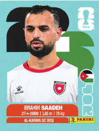 Ibrahim Saadeh Jordania (JOR9) - Sticker World Cup 2026