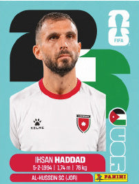 Ihsan Haddad Jordania (JOR3) - Sticker World Cup 2026