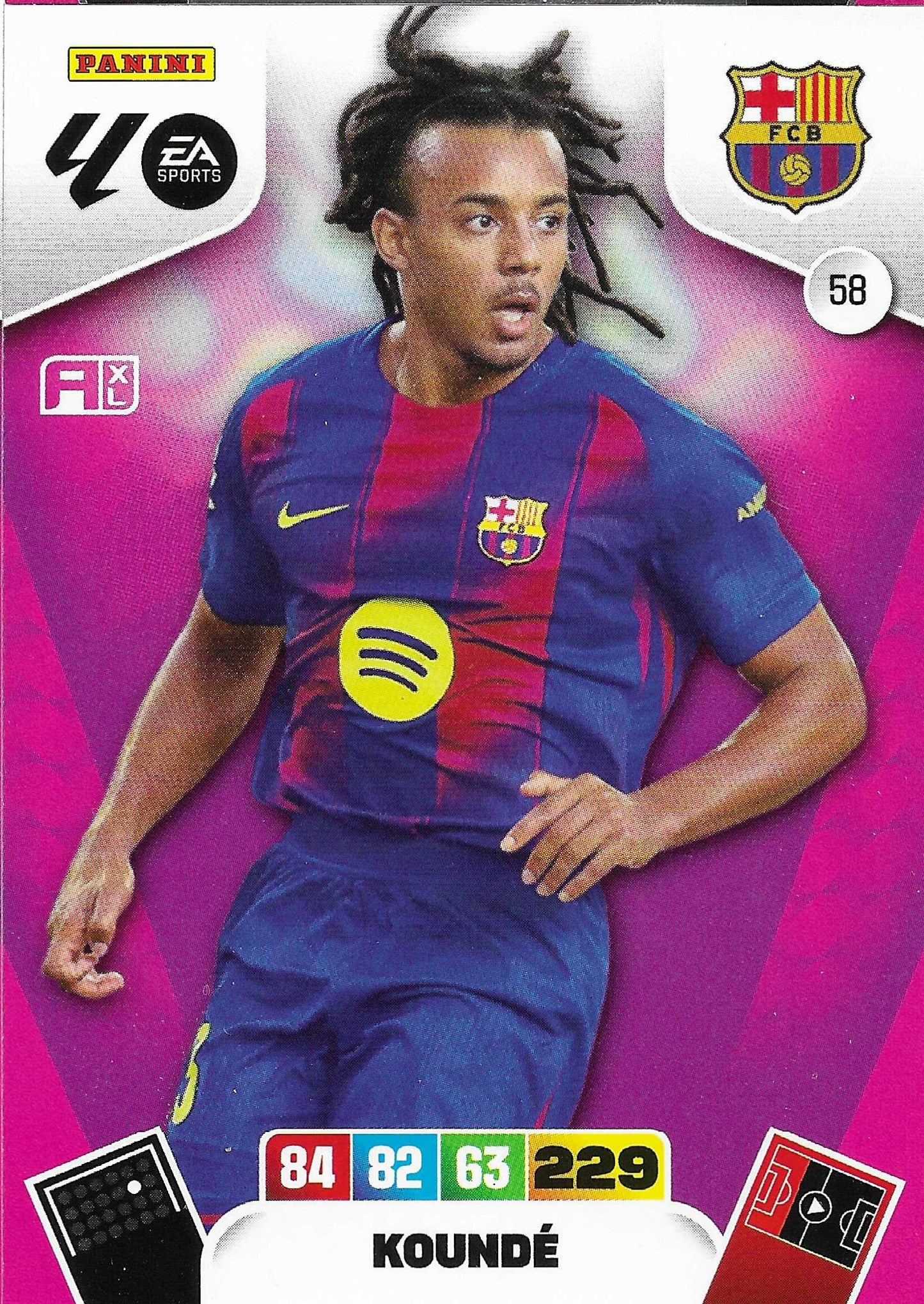 Koundé Básica (58)  - Adrenalyn XL LaLiga 2025/2026