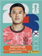 Donggyeong Lee Corea Del Sur (KOR16) - Sticker World Cup 2026
