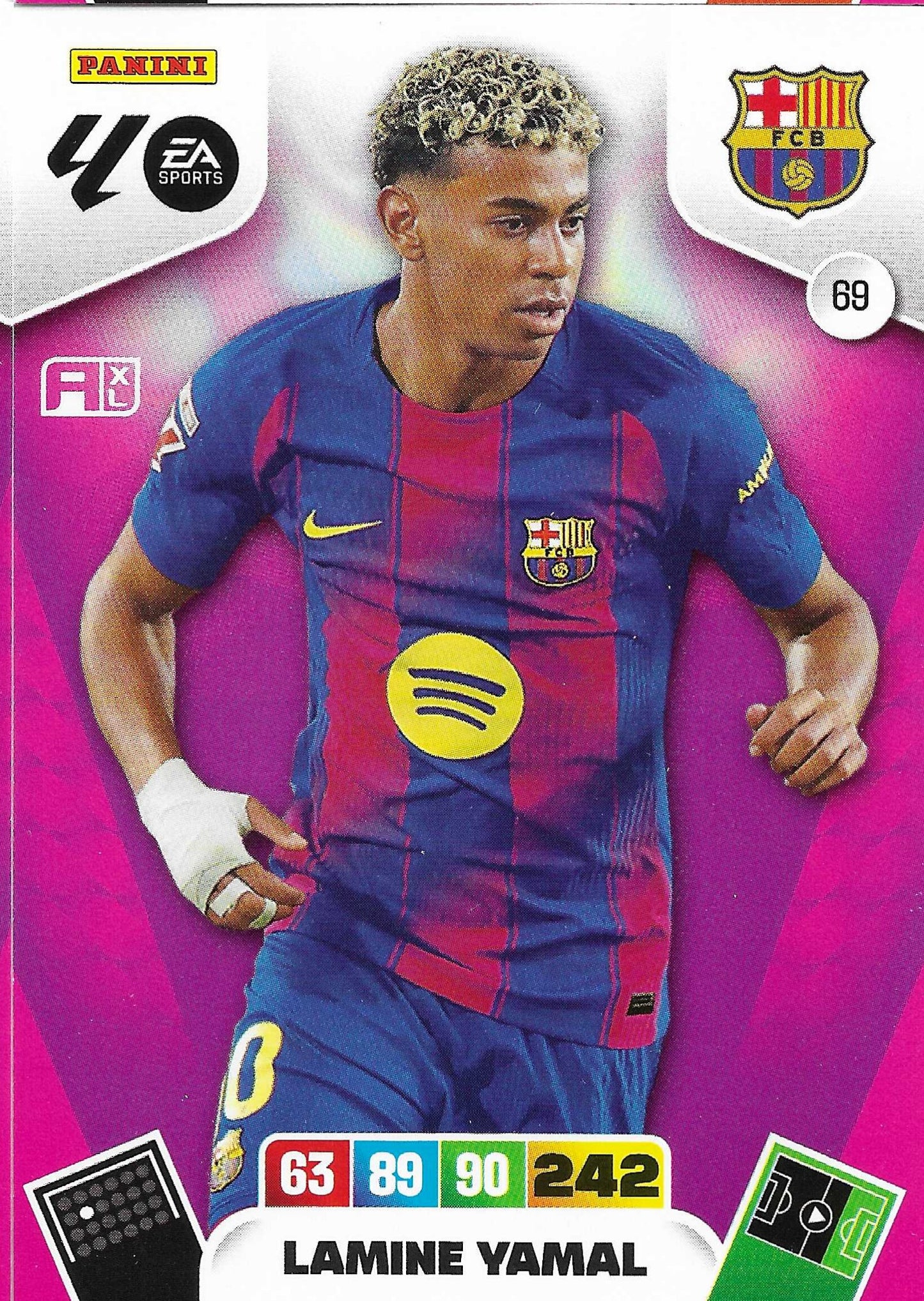 Lamine Yamal Básica (69)  - Adrenalyn XL LaLiga 2025/2026