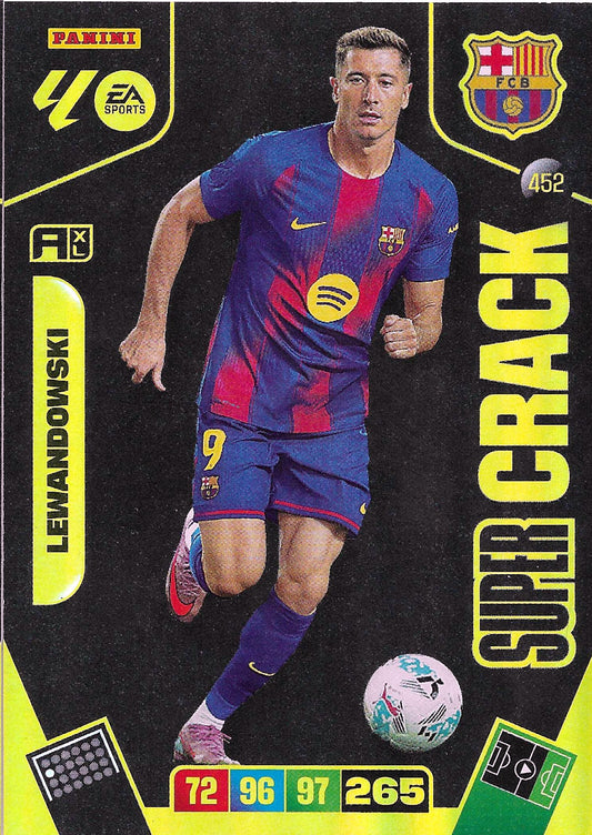 Lewandowski Super Crack (452)  - Adrenalyn XL LaLiga 2025/2026