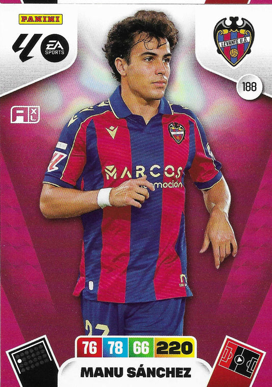 Manu Sánchez Básica (188)  - Adrenalyn XL LaLiga 2025/2026