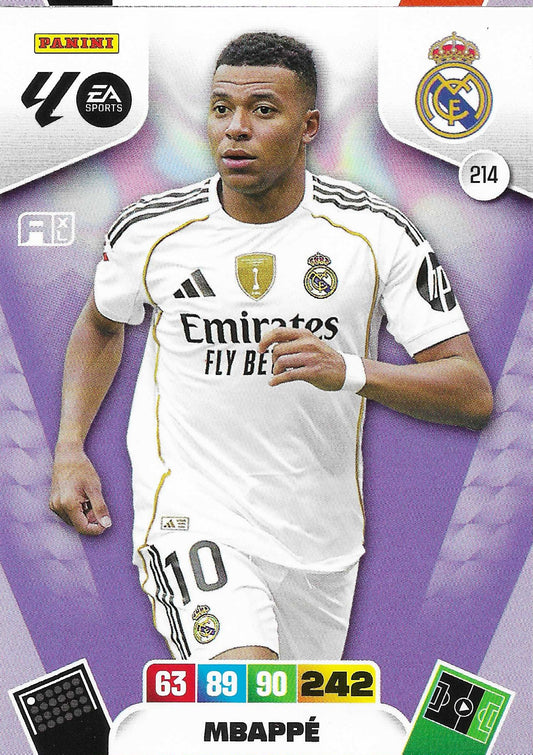 Mbappé Básica (214)  - Adrenalyn XL LaLiga 2025/2026