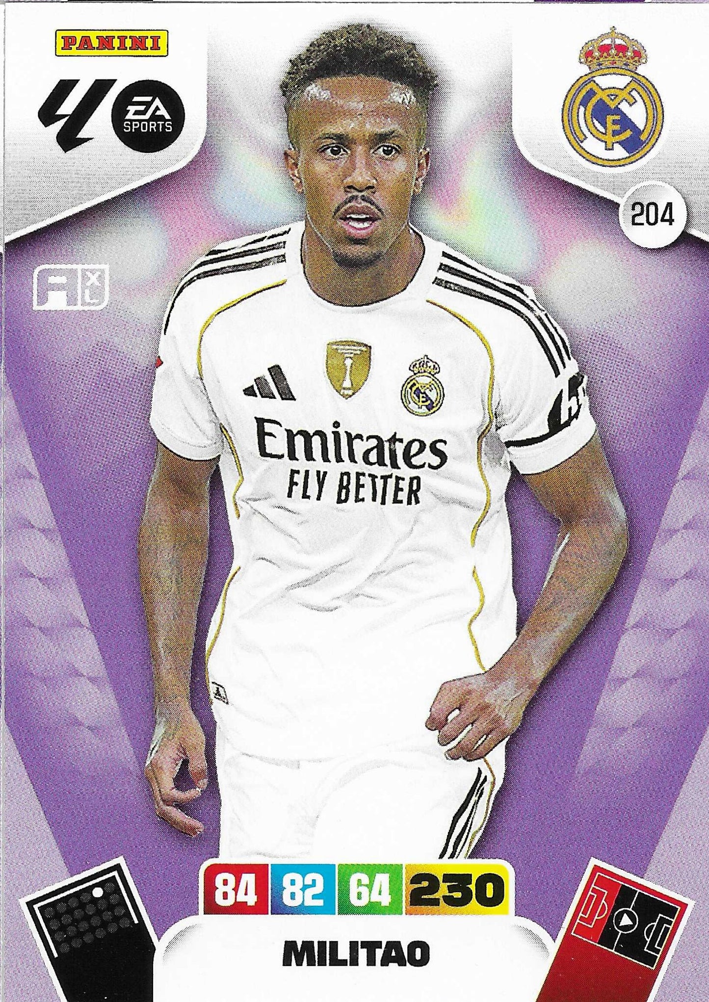 Militao Básica (204)  - Adrenalyn XL LaLiga 2025/2026