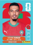 Azzedine Ounahi Marruecos (MAR11) - Sticker World Cup 2026