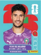Munir El Kajoui Marruecos (MAR3) - Sticker World Cup 2026