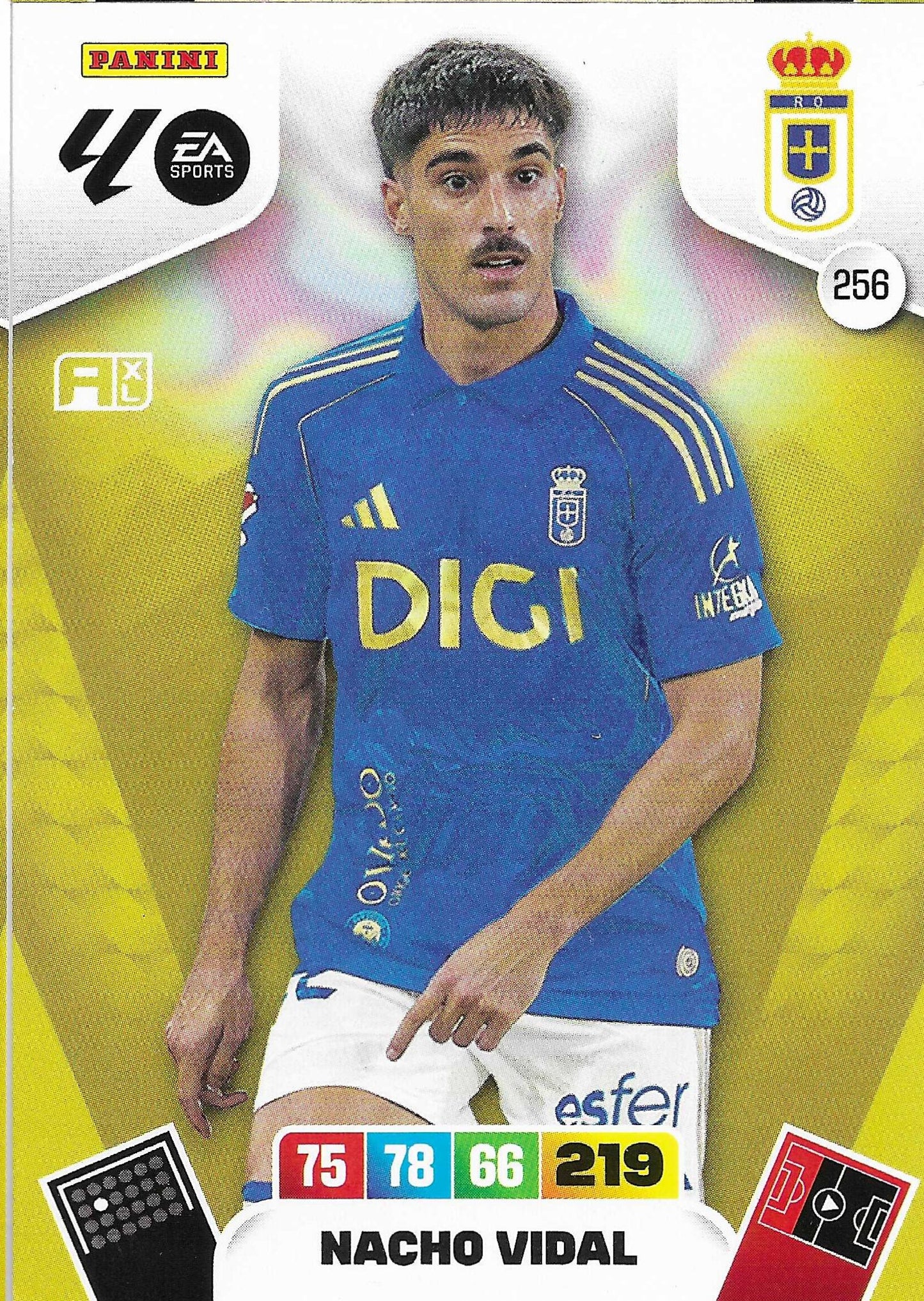 Nacho Vidal Básica (256)  - Adrenalyn XL LaLiga 2025/2026