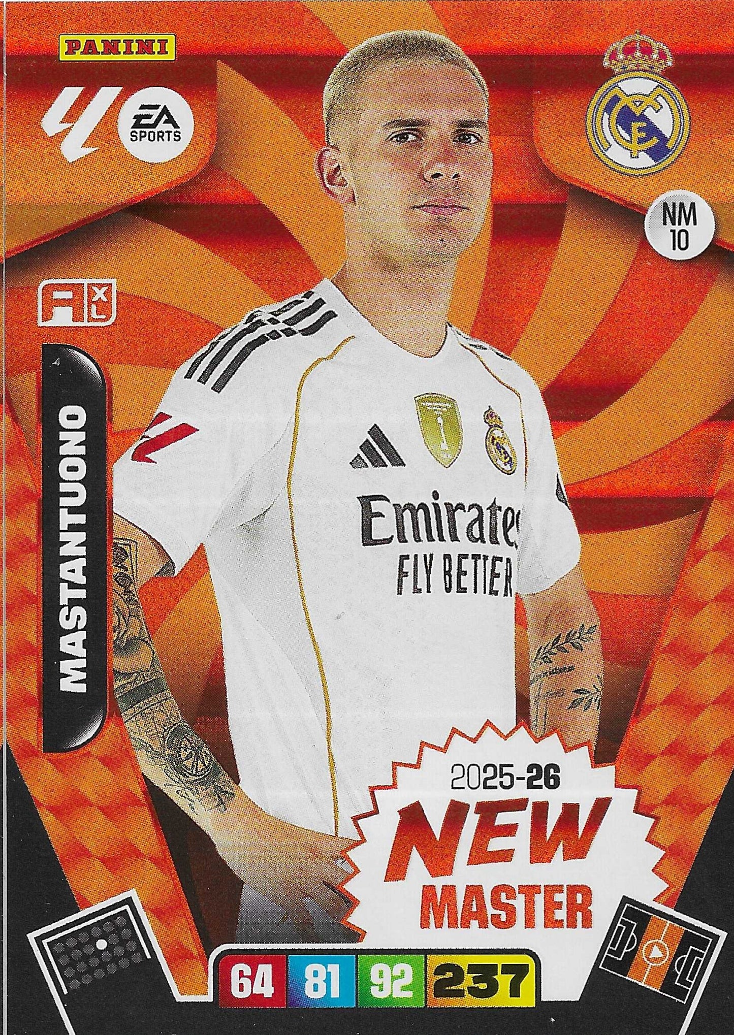 Mastantuono New Master (NM10)  - Adrenalyn XL LaLiga 2025/2026