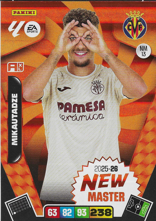 Mikautadze New Master (NM13)  - Adrenalyn XL LaLiga 2025/2026