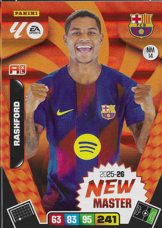 Rashford New Master (NM14)  - Adrenalyn XL LaLiga 2025/2026