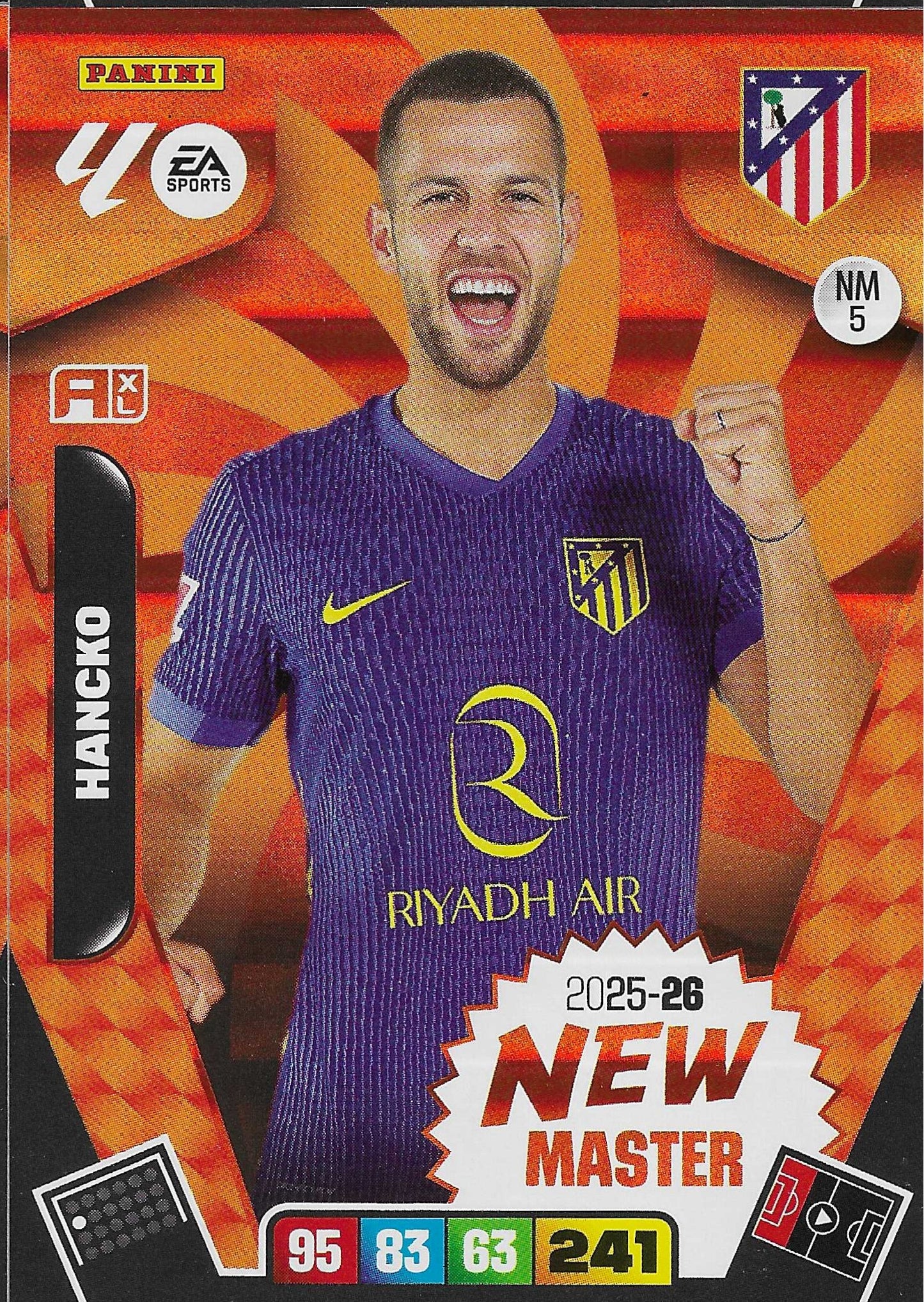 Hancko New Master (NM5)  - Adrenalyn XL LaLiga 2025/2026