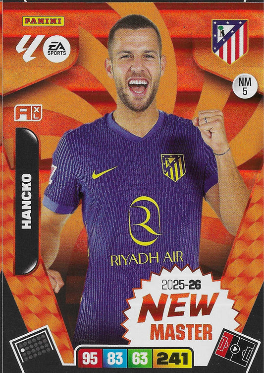 Hancko New Master (NM5)  - Adrenalyn XL LaLiga 2025/2026