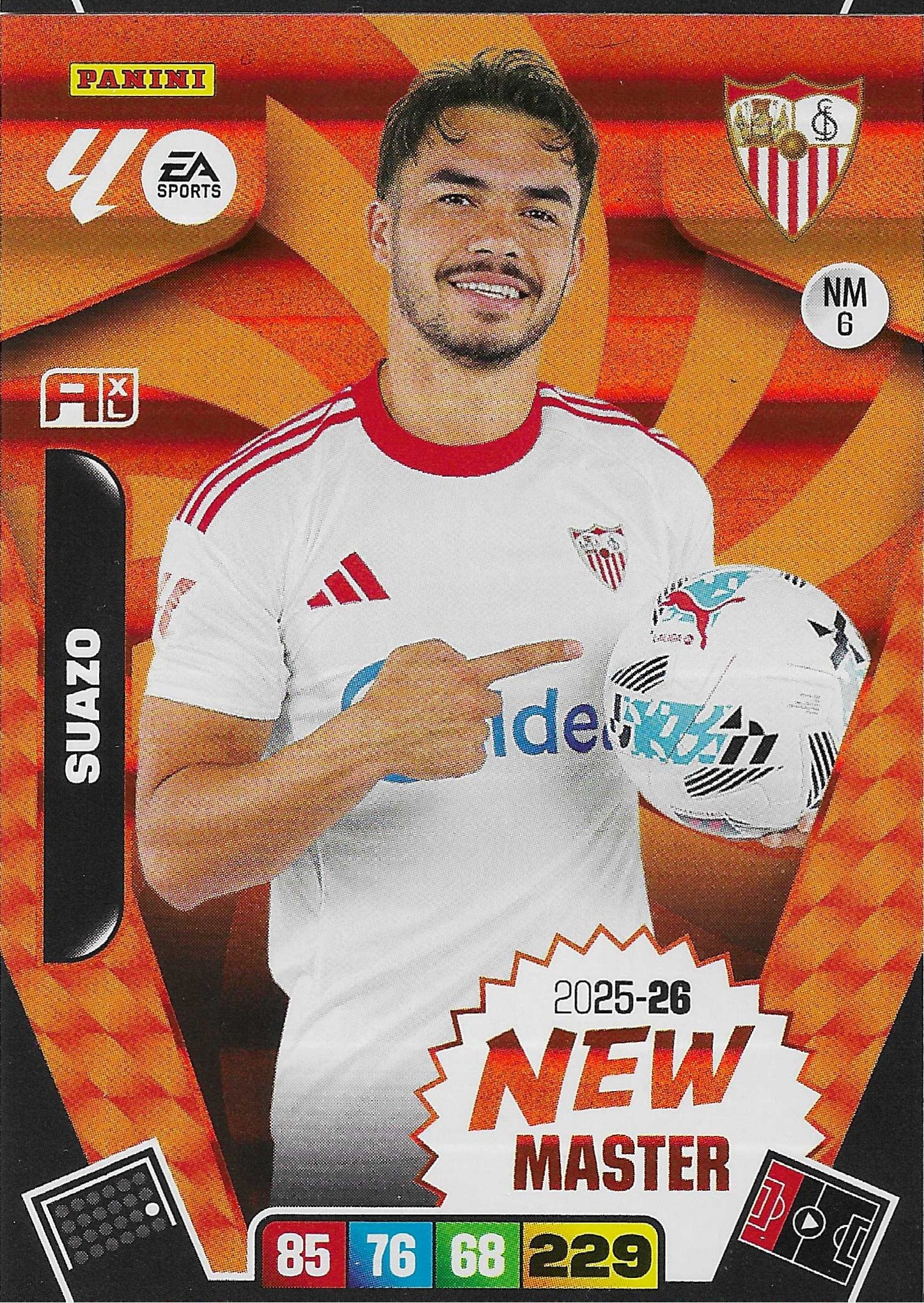 Suazo New Master (NM6)  - Adrenalyn XL LaLiga 2025/2026