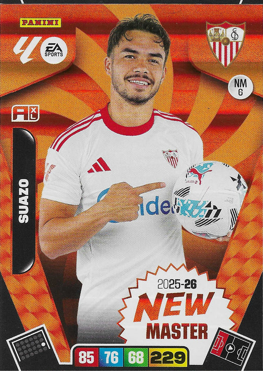 Suazo New Master (NM6)  - Adrenalyn XL LaLiga 2025/2026