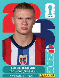 Erling Haaland Noruega (NOR15) - Sticker World Cup 2026
