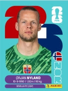 Ørjan Nyland Noruega (NOR2) - Sticker World Cup 2026