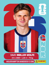 David Møller Wolfe Noruega (NOR7) - Sticker World Cup 2026