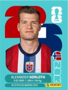 Alexander Sørloth Noruega (NOR16) - Sticker World Cup 2026