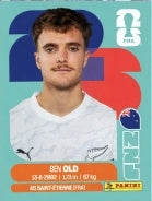Ben Old Nueva Zelanda (NZL16) - Sticker World Cup 2026