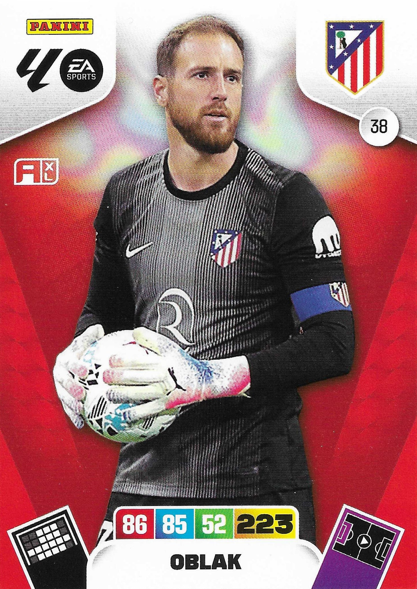 Oblak Básica (38)  - Adrenalyn XL LaLiga 2025/2026