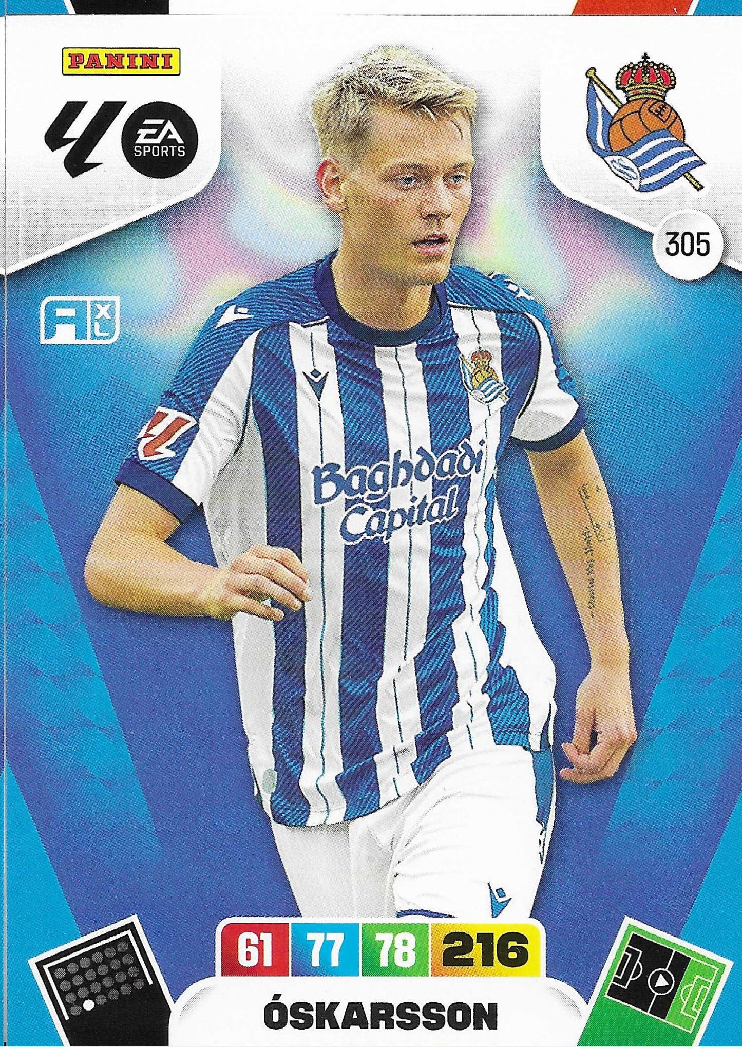 Óskarsson Básica (305)  - Adrenalyn XL LaLiga 2025/2026