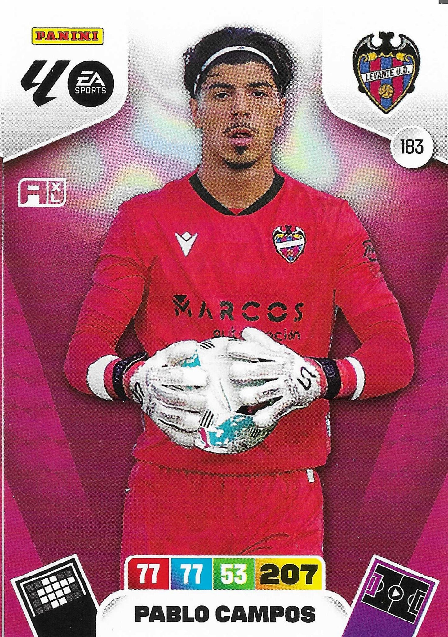 Pablo Campos Básica (183)  - Adrenalyn XL LaLiga 2025/2026