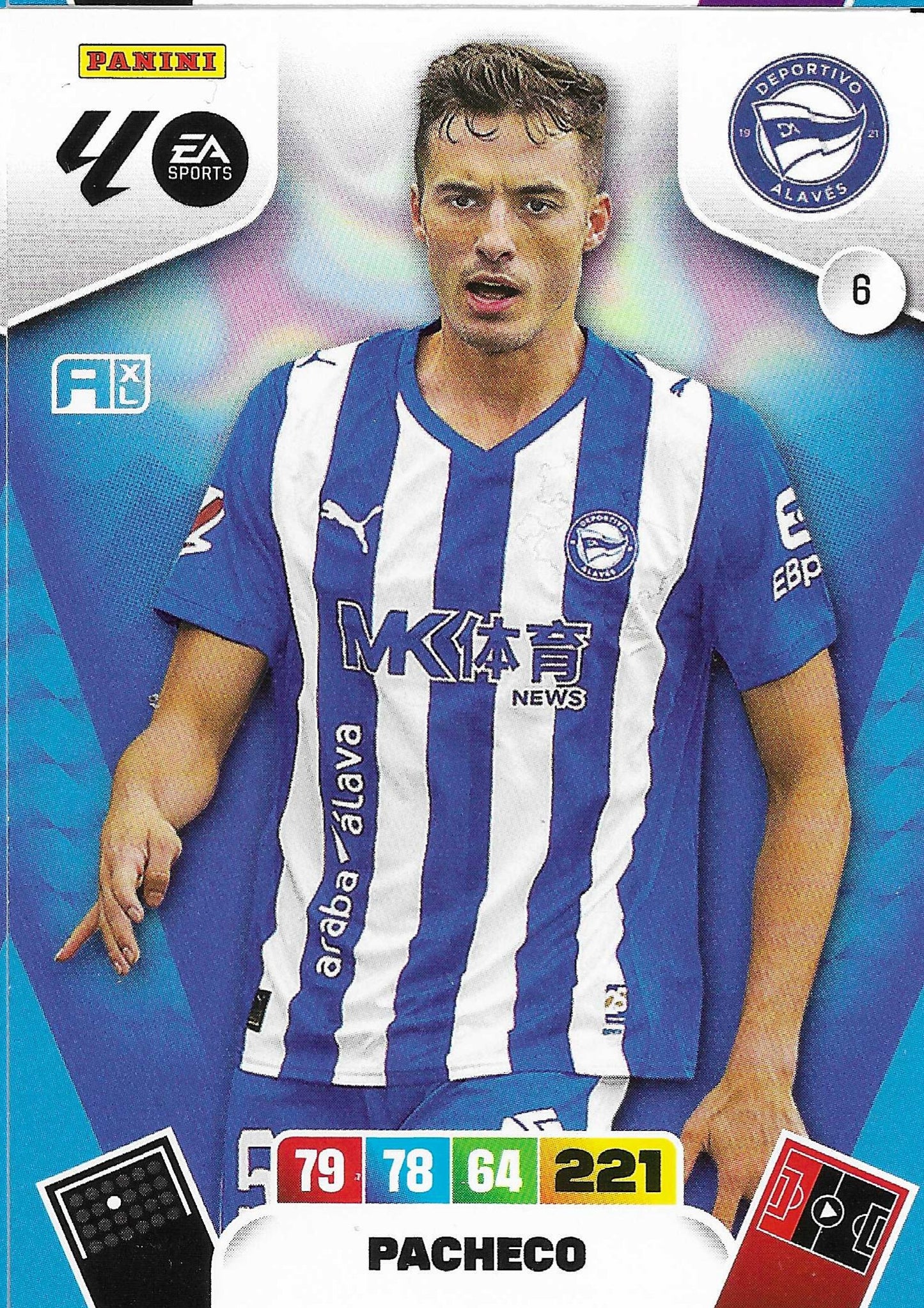 Pacheco Básica (6)  - Adrenalyn XL LaLiga 2025/2026