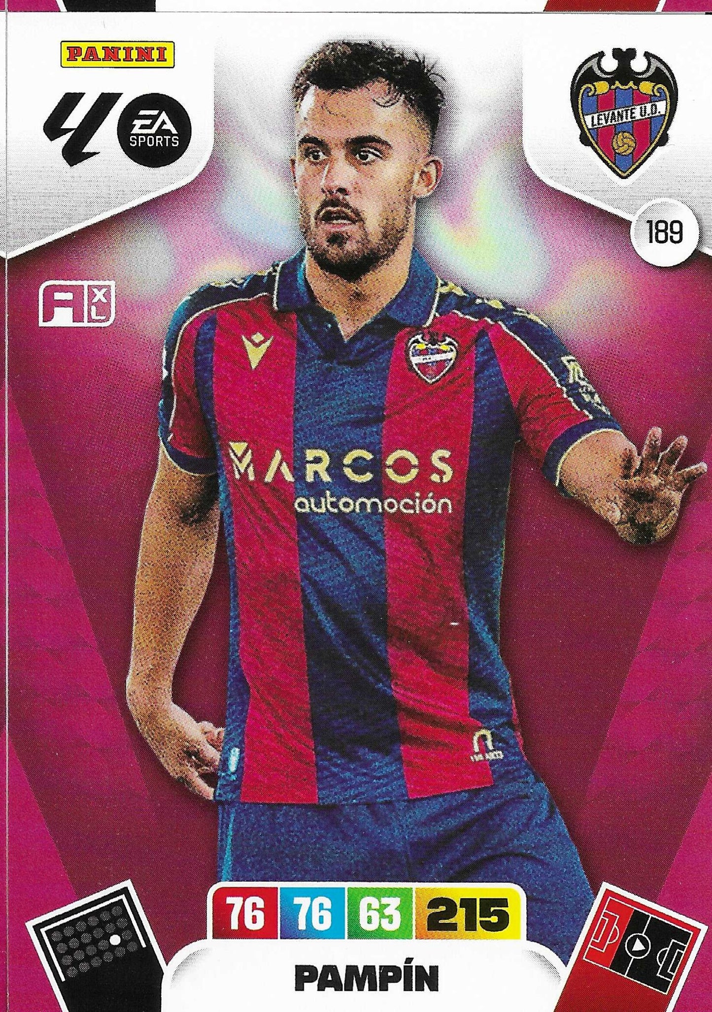 Pampín Básica (189)  - Adrenalyn XL LaLiga 2025/2026