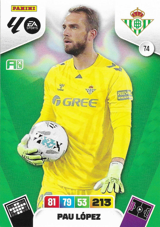Pau López Básica (74)  - Adrenalyn XL LaLiga 2025/2026