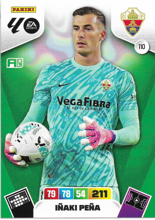 Iñaki Peña Básica (110)  - Adrenalyn XL LaLiga 2025/2026