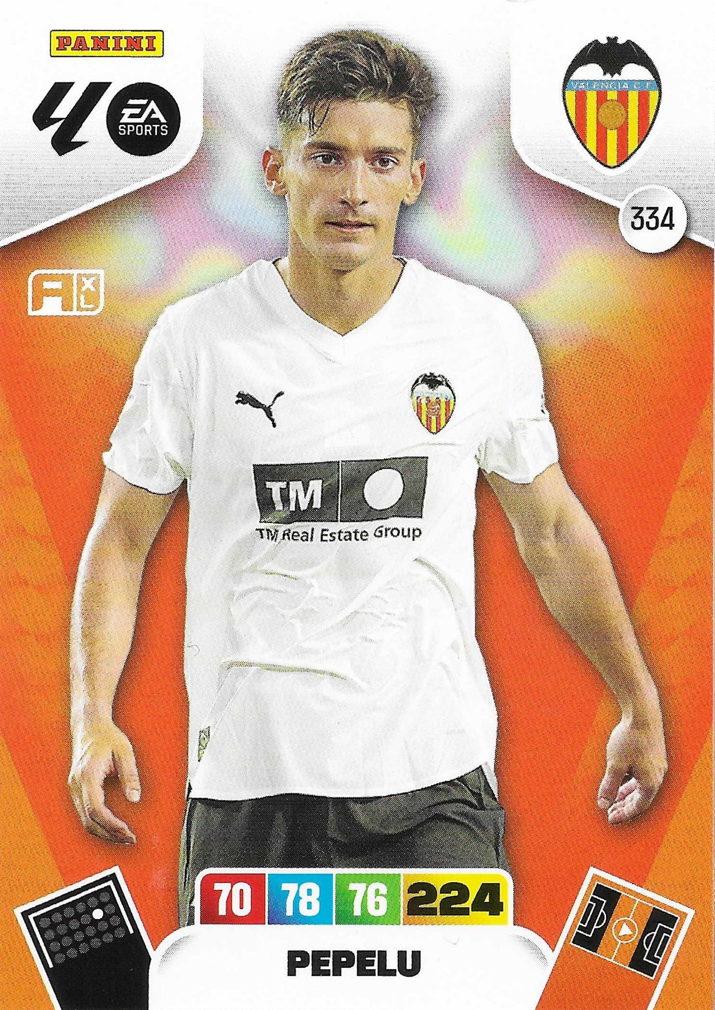 Pepelu Básica (334)  - Adrenalyn XL LaLiga 2025/2026