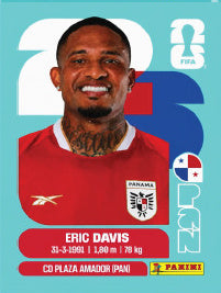 Éric Davis Panamá (PAN7) - Sticker World Cup 2026