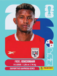 Fidel Escobar Panamá (PAN4) - Sticker World Cup 2026