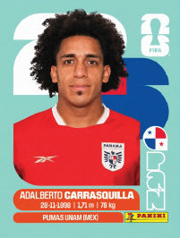 Adalberto Carrasquilla Panamá (PAN12) - Sticker World Cup 2026