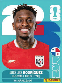 José Luis Rodríguez Panamá (PAN19) - Sticker World Cup 2026