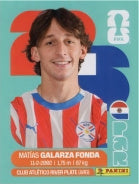 Matías Galarza Fonda Paraguay (PAR14) - Sticker World Cup 2026