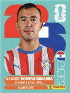 Alejandro Romero Gamarra Paraguay (PAR16) - Sticker World Cup 2026