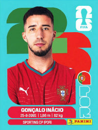 Gonçalo Inácio Portugal (POR8) - Sticker World Cup 2026