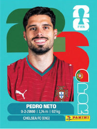 Pedro Neto Portugal (POR19) - Sticker World Cup 2026