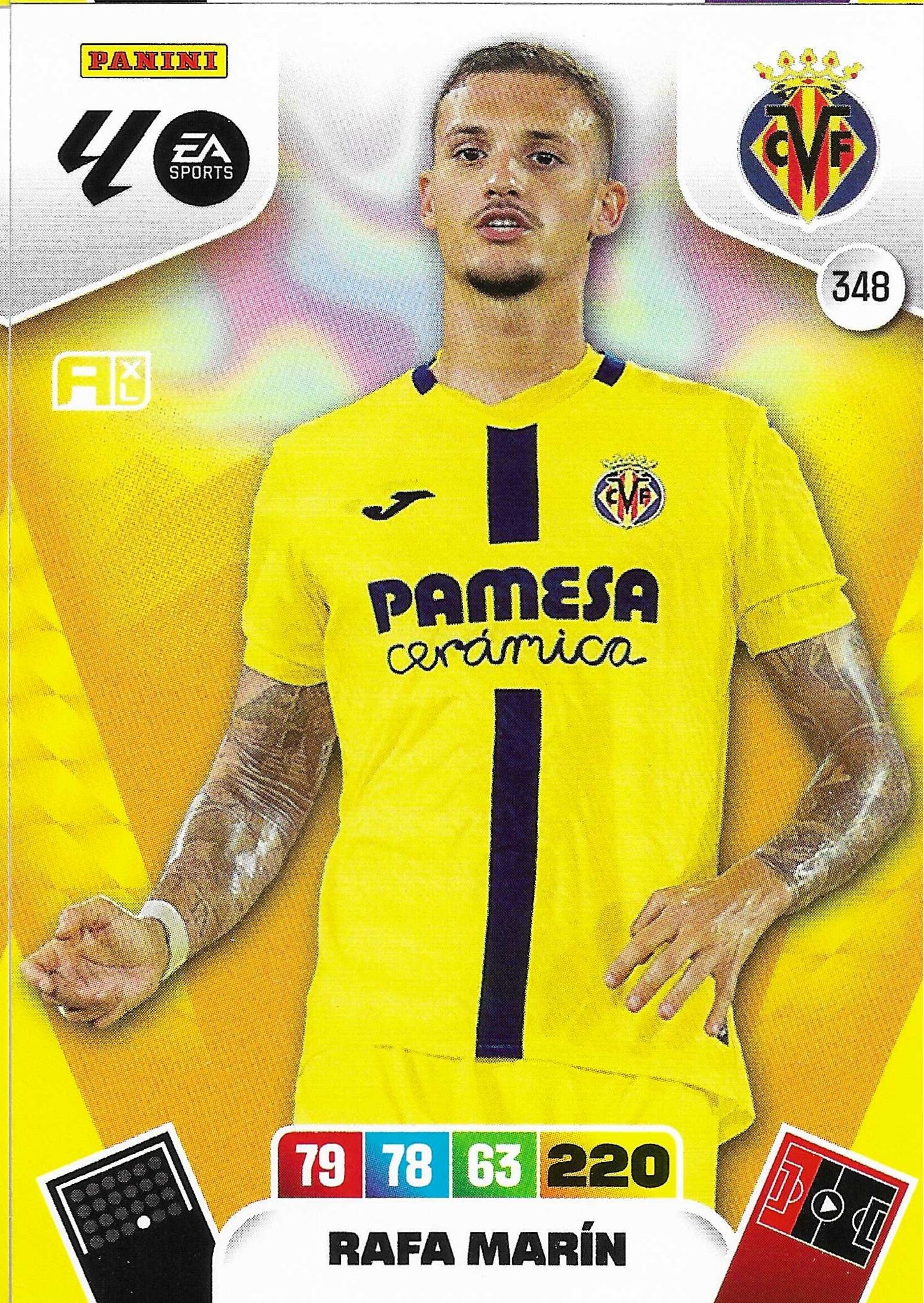 Rafa Marín Básica (348)  - Adrenalyn XL LaLiga 2025/2026