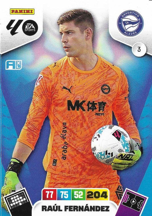 Raúl Fernández Básica (3)  - Adrenalyn XL LaLiga 2025/2026