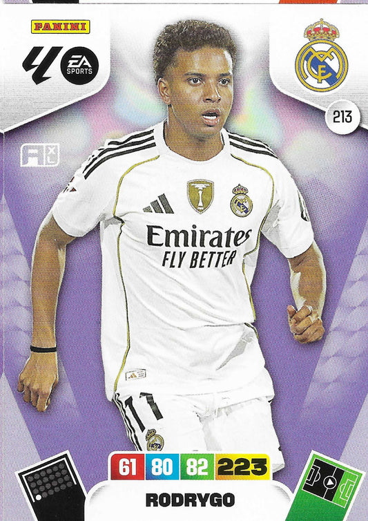 Rodrygo Básica (213)  - Adrenalyn XL LaLiga 2025/2026