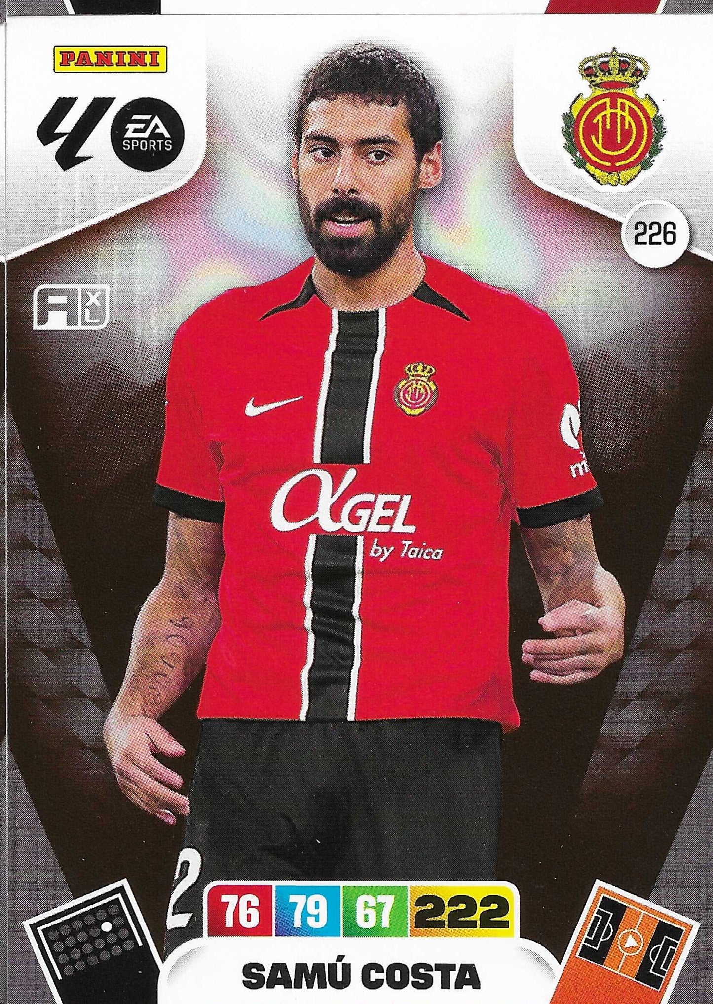 Samú Costa Básica (226)  - Adrenalyn XL LaLiga 2025/2026