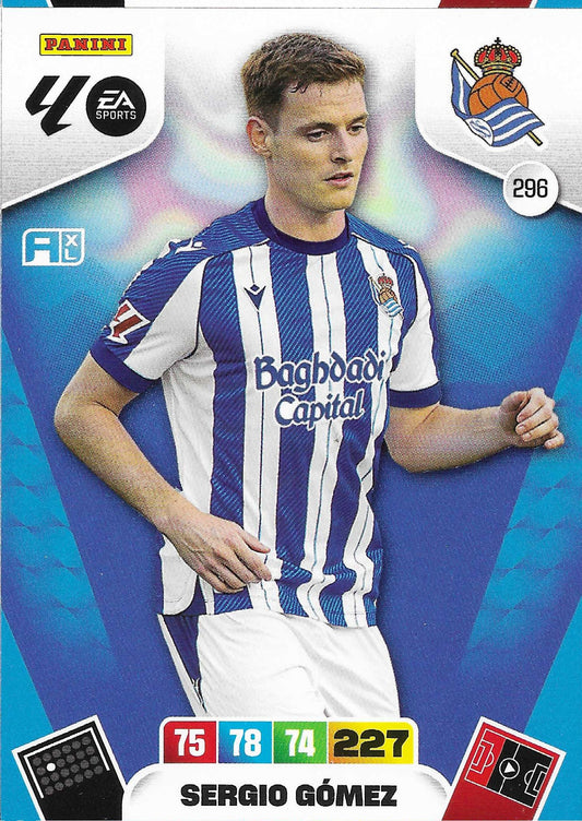 Sergio Gómez Básica (296)  - Adrenalyn XL LaLiga 2025/2026