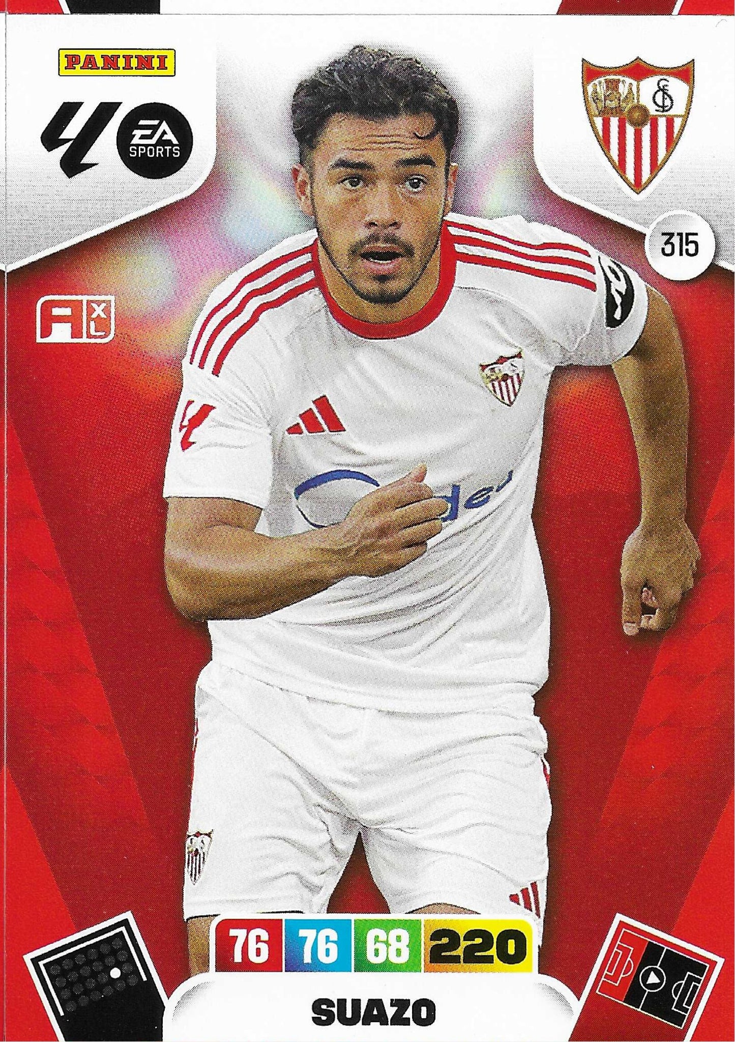 Suazo Básica (315)  - Adrenalyn XL LaLiga 2025/2026