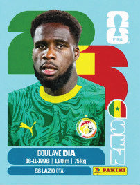 Boulaye Dia Senegal (SEN17) - Sticker World Cup 2026