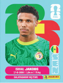 Ismail Jakobs Senegal (SEN6) - Sticker World Cup 2026
