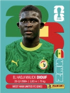 El Hadji Malick Diouf Senegal (SEN7) - Sticker World Cup 2026
